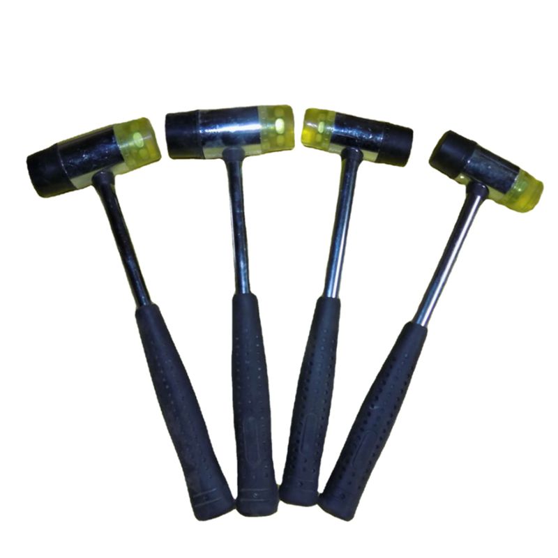 Double Face Tap Rubber Hammer Nylon Head Rubber Mallet.jpg