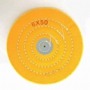 yellow buffing wheel