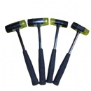 Double Face Tap Rubber Hammer Nylon Head Rubber Mallet